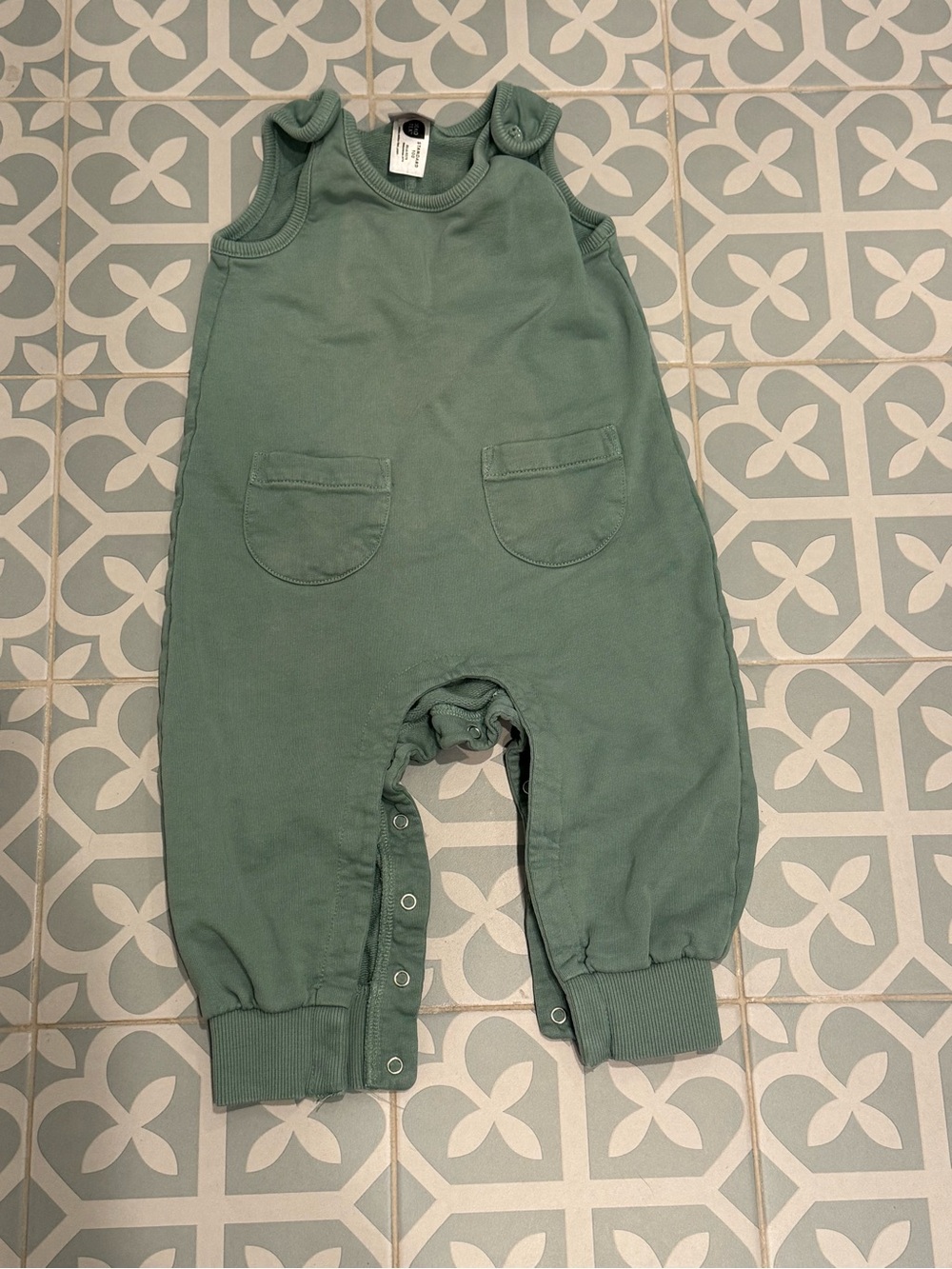 Hanna Andersson Green Overalls